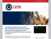 Tablet Screenshot of ca-yen.org